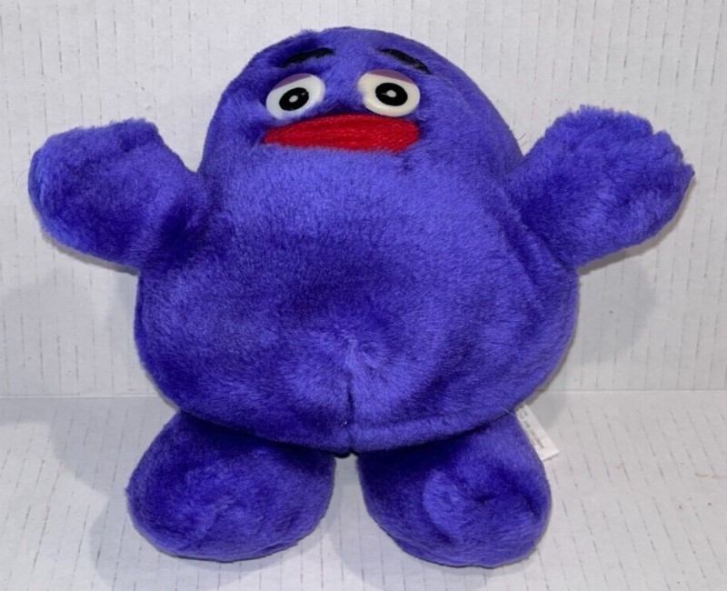 Cuddle with Grimace and Friends Plushies